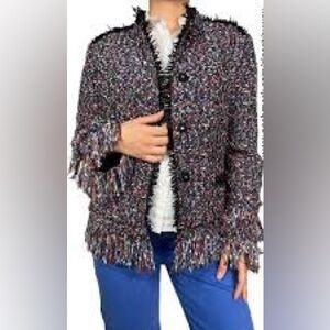 LIKE BRAND NEW SIZE SP Ann Taylor Kids Multicolor Tweed Blazer